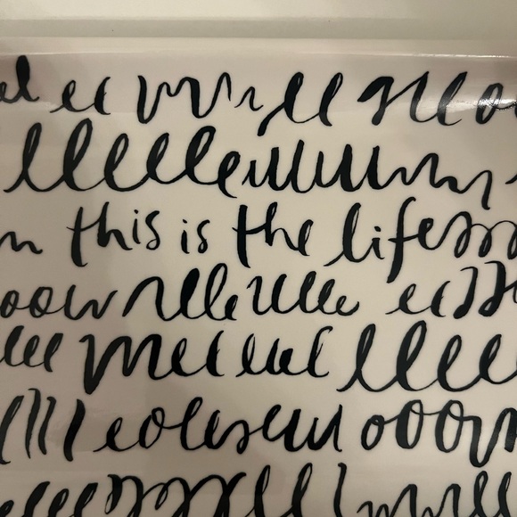 Kate Spade โ ๏ธ Deco Dot "This is the Life" Vanity Tray - Picture 6 of 7